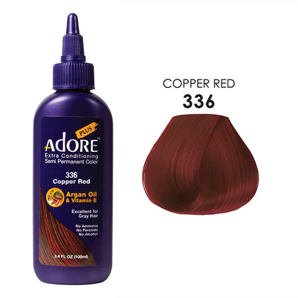ADORE PLUS COLOR 336 Copper Red