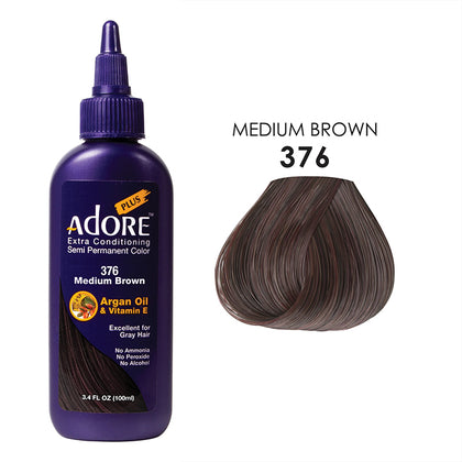 ADORE PLUS COLOR 376 Med Brown