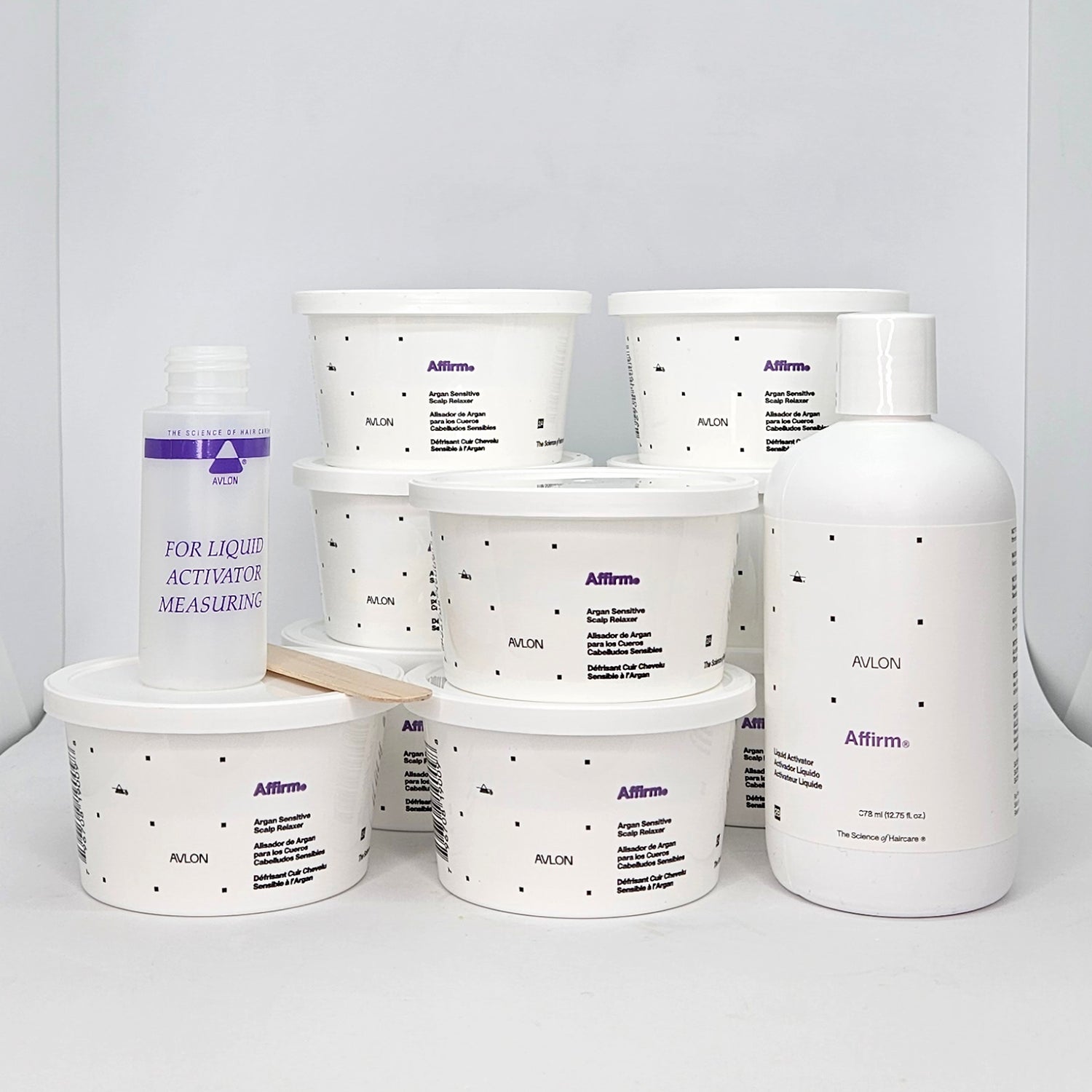 Affirm Sensitive Scalp Relaxer 9 Pack Kit