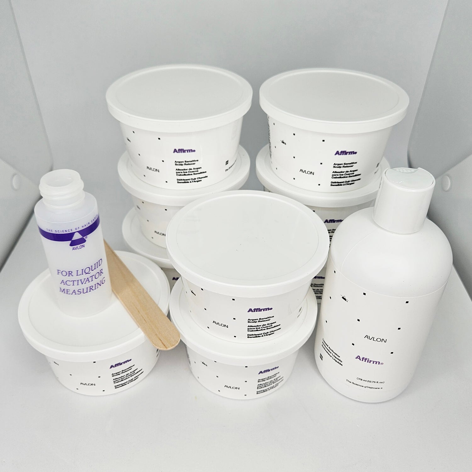 Affirm Sensitive Scalp Relaxer 9 Pack Kit