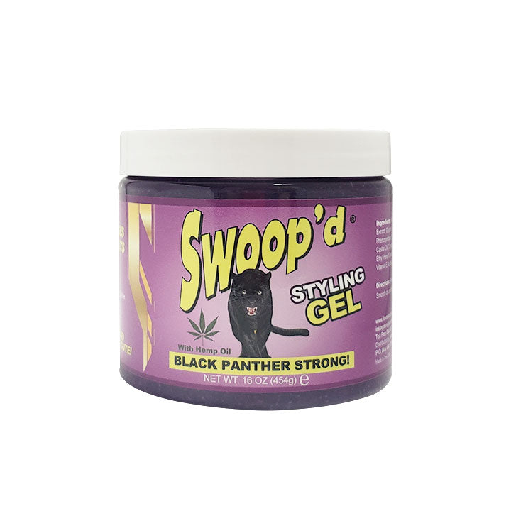 BLACK PANTHER Swoop'd Styling Gel (Jar) 16oz