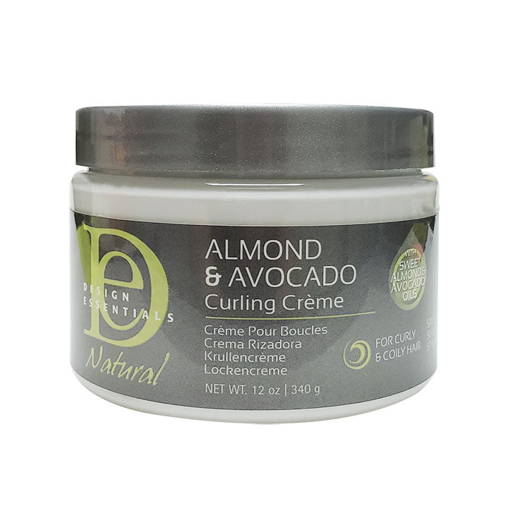 DESIGN Natural Alm & Avoc Curling Crème 12oz