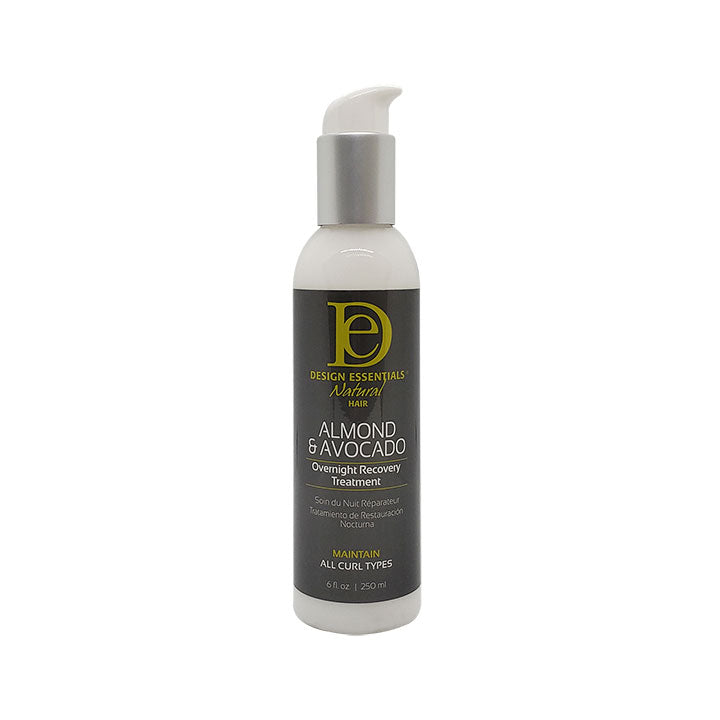 DESIGN Natural Alm & Avoc Overnight Recovery Treatment 6 oz