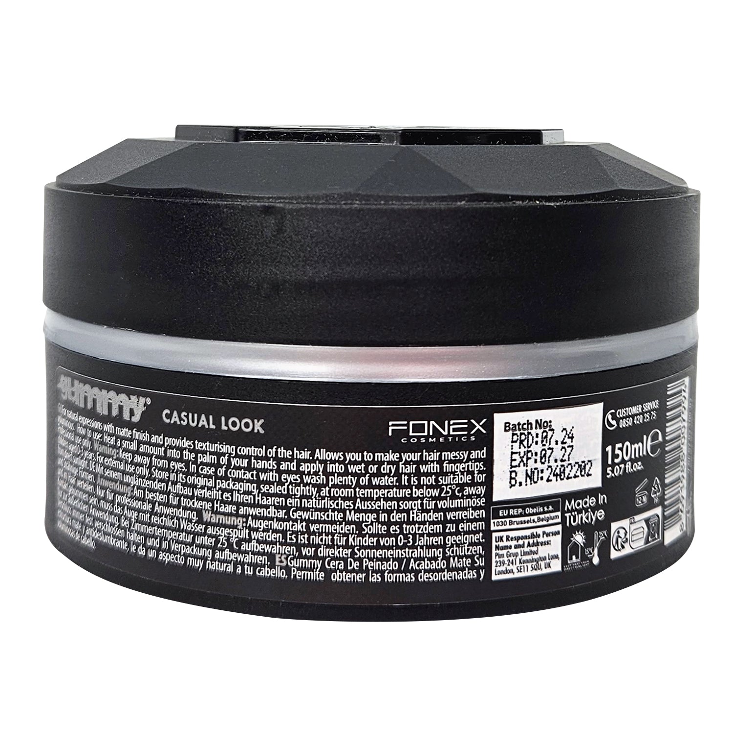 GUMMY Styling Wax Casual Look - Gray 150ML