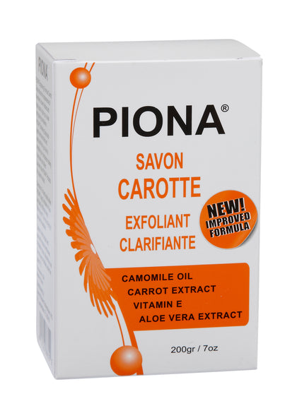 PIONA Soap - Carrot Facial Bar 7oz