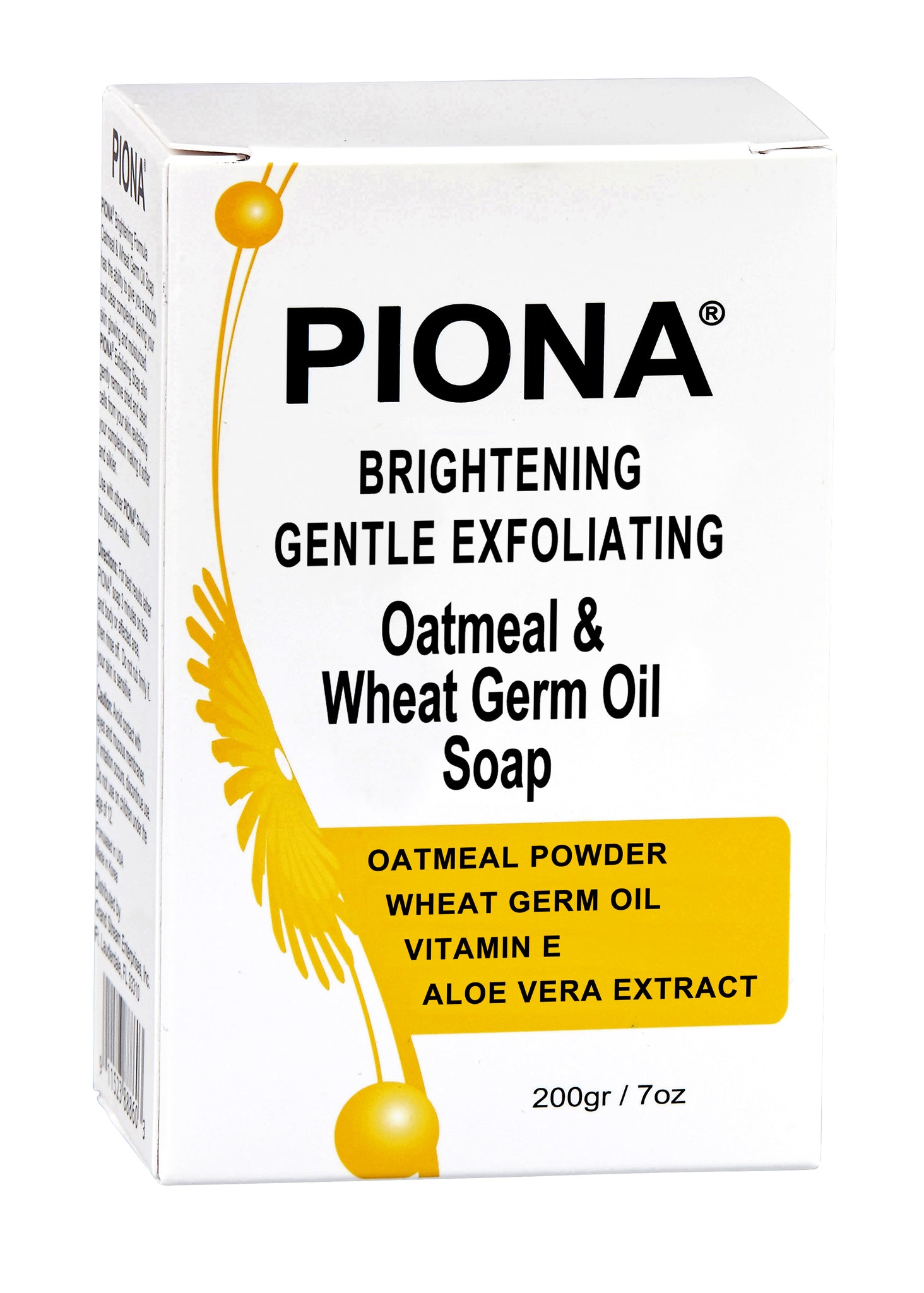 PIONA Soap - Oatmeal Facial Bar 7oz