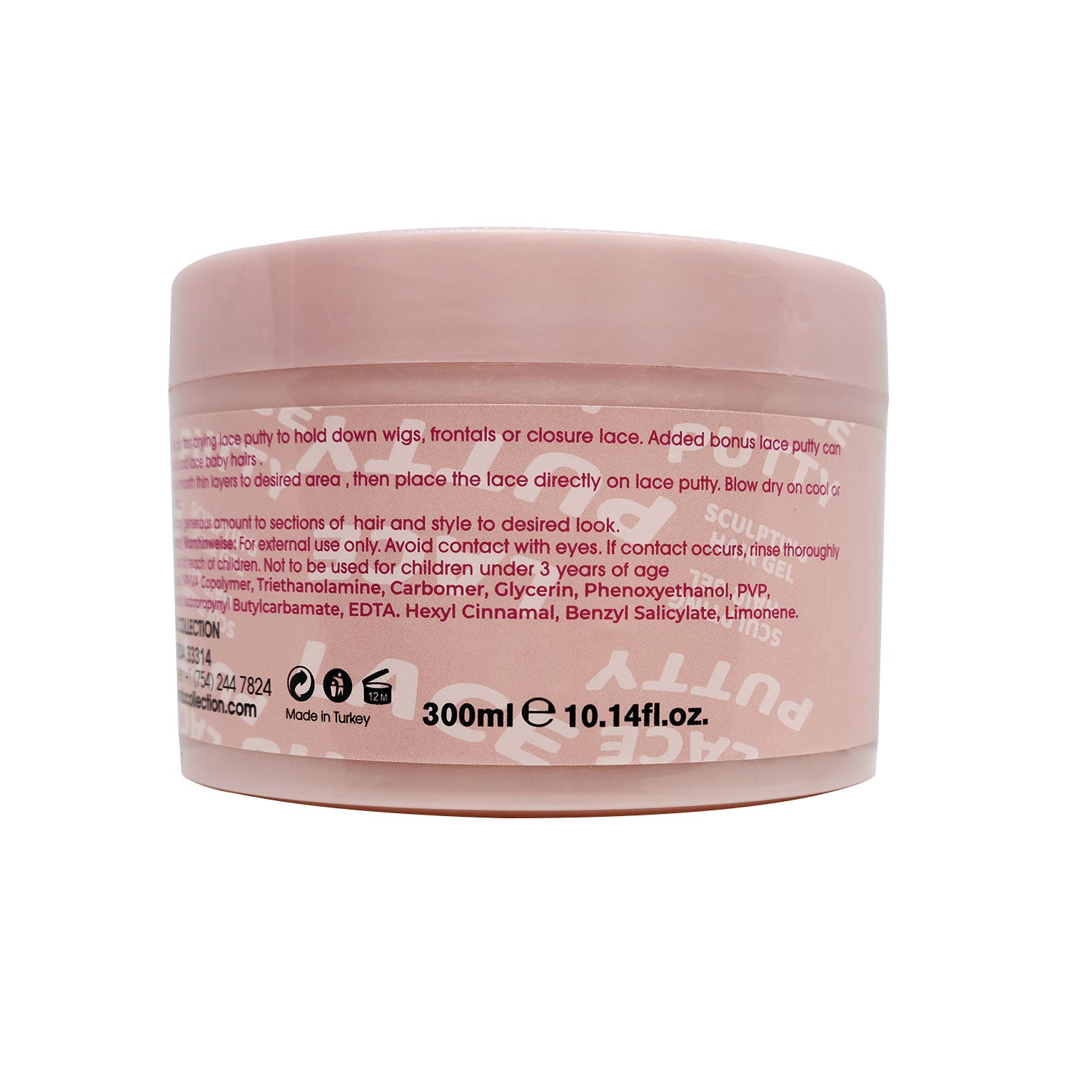 SHE IS BOMB Lace Putty Sculpting Hair Gel - 10.14oz