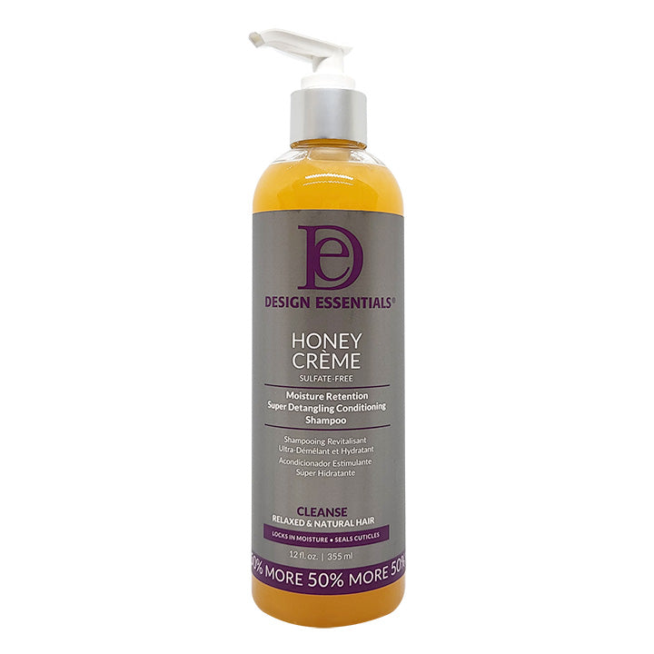 Design Essentials Honey Creme Moisture Retention Shampoo 12 Oz.
