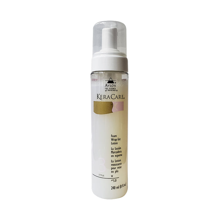 KeraCare Foam Wrap-Set Lotion 8oz
