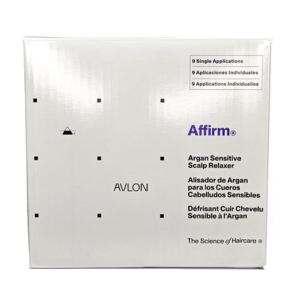 Affirm Sensitive Scalp Relaxer 9 Pack Kit