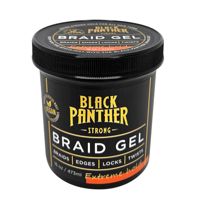 Black Panther Braid Gel Extreme Hold 16 oz