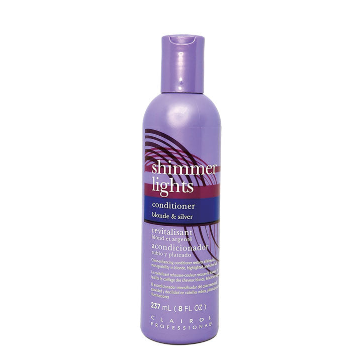 Clairol Professional Shimmer Lights Purple Conditioner, 8 oz