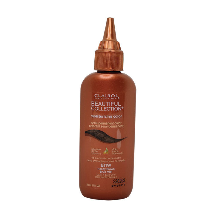 Clairol Professional 11W Honey Brown - Moisturizing Semi Permanent Hair Color, 3oz