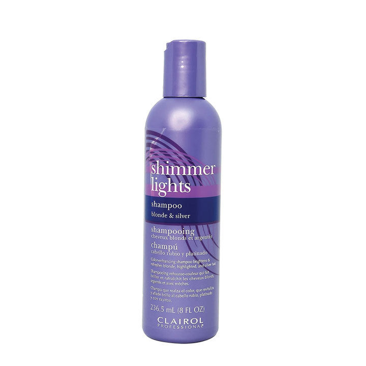 Clairol Professional Shimmer Lights Purple Shampoo, 8oz