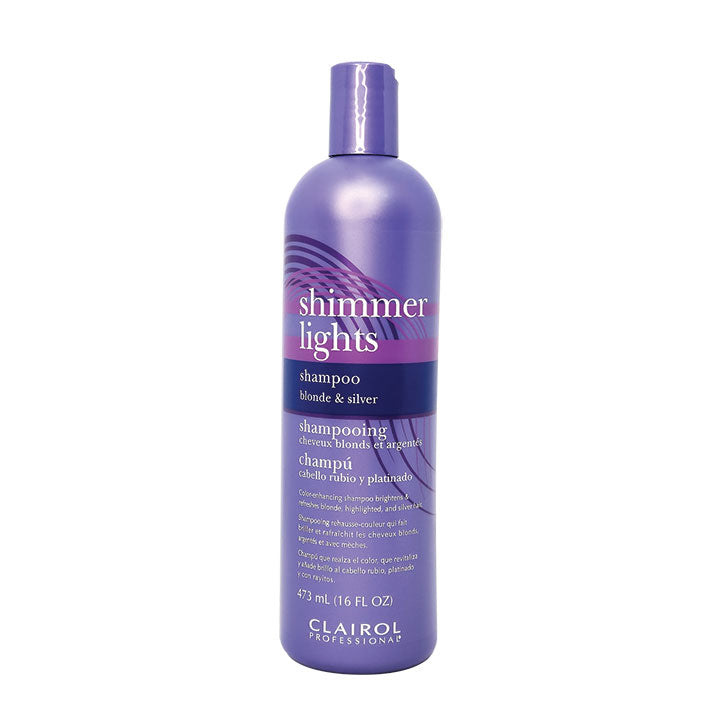 Clairol Professional Shimmer Lights Purple Shampoo, 16oz