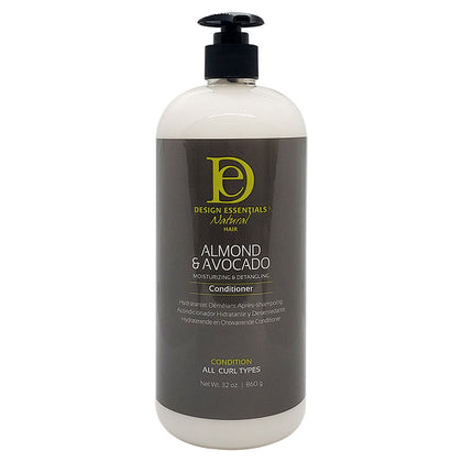 DESIGN Natural Alm & Avoc Detangling Conditioner 32oz