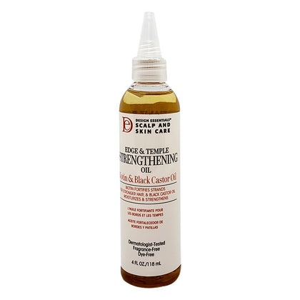 DESIGN Edge & Temple Strengthening Oil (Biotin & Black Castor Oil) 4oz