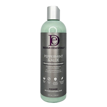 Design Essentials Peppermint & Aloe Therapeutics Anti-Itch Shampoo