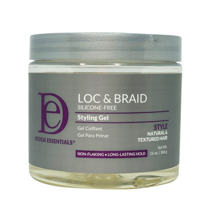 DESIGN Loc & Braid Styling Gel 16 oz