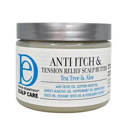 DESIGN Anti-Itch & Tension Relief Scalp Butter (Tea Tree & Aloe) 5oz