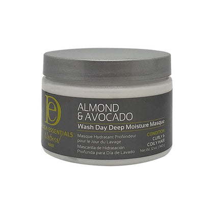 DESIGN Natural Alm & Avoc Wash Day Deep Moisture Masque 12 oz
