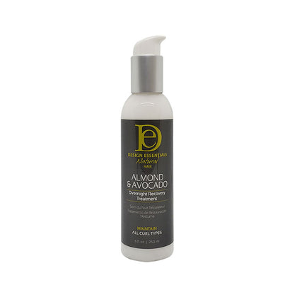 DESIGN Natural Alm & Avoc Overnight Recovery Treatment 6 oz