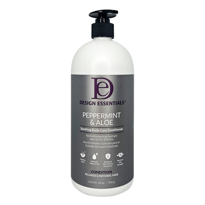 DESIGN Peppermint & Aloe Soothing Scalp Care Conditioner 32oz