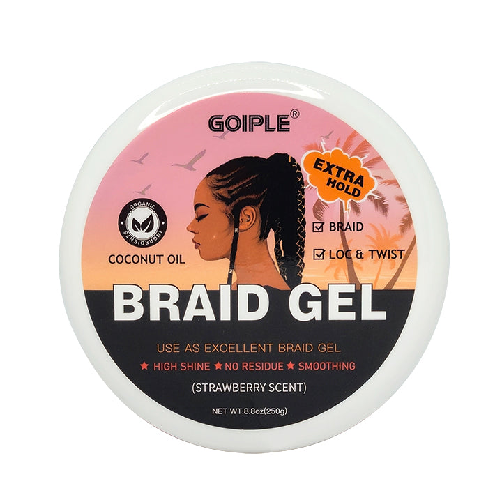 GOIPLE Braid Gel - Extra Hold (Strawberry Scent)