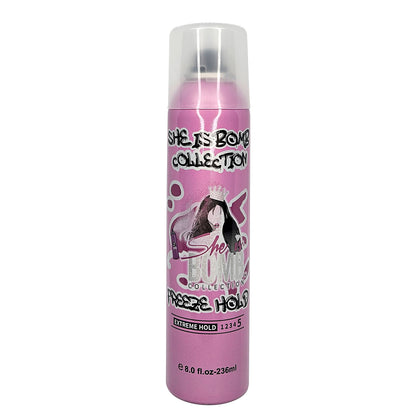 SHE IS BOMB Freeze Hold Spray 8oz