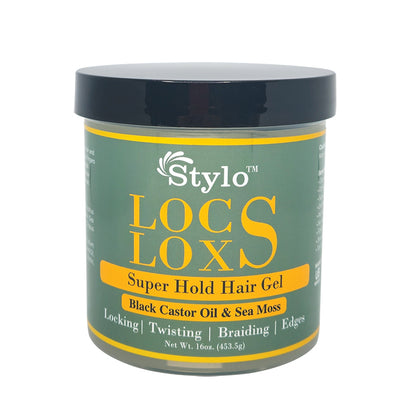 STYLO Locs Loxs Super Hold Hair Gel - Sea Moss