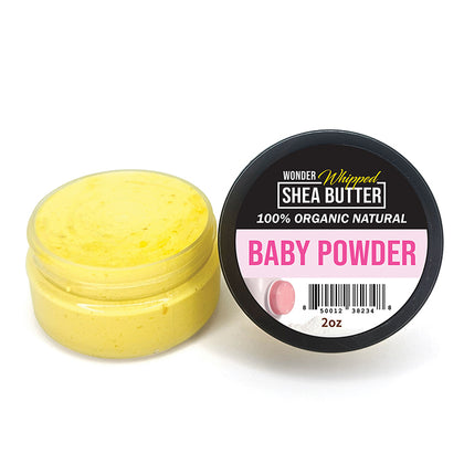 WONDER Natural Whipped Shea Butter - Baby Powder