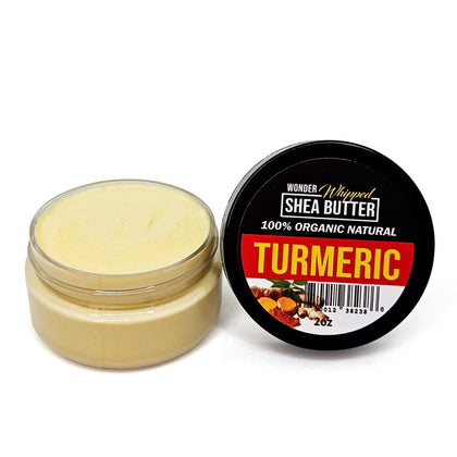 WONDERLOC Natural Whipped Shea Butter - Turmeric