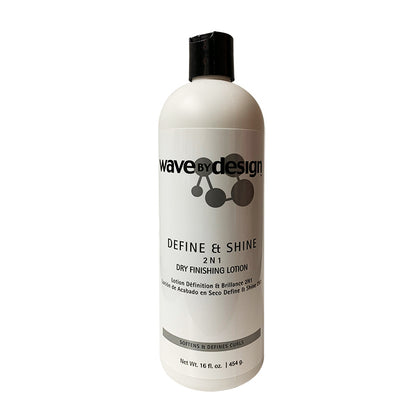 Wave By Design Define & Shine 2-N-1 Dry Finishing Lotion