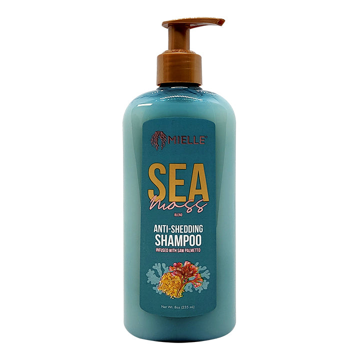 Mielle Sea Moss Anti-Shedding Shampoo infused with Saw Palmetto 8 Oz.