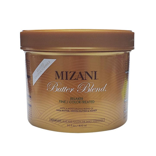 Mizani butter blend deals relaxer fine color treated